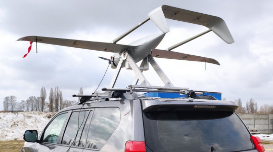 Raybird 3 unmanned aircraft achieves autonomous takeoff from moving car