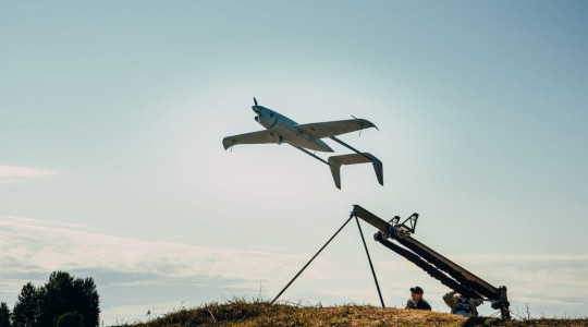 The newest domestic drone was tested in Ukraine