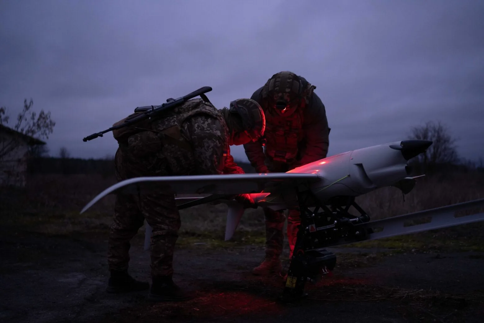 Raybird UAS crew during pre flight preparation 6 Source 424th SUSB Svarog