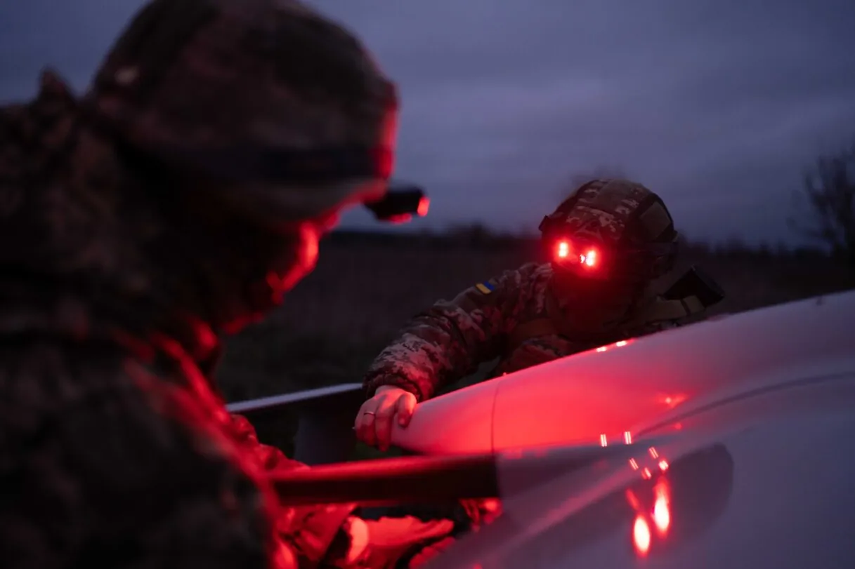 Raybird UAS crew during pre flight preparation 8 Source 424th SUSB Svarog